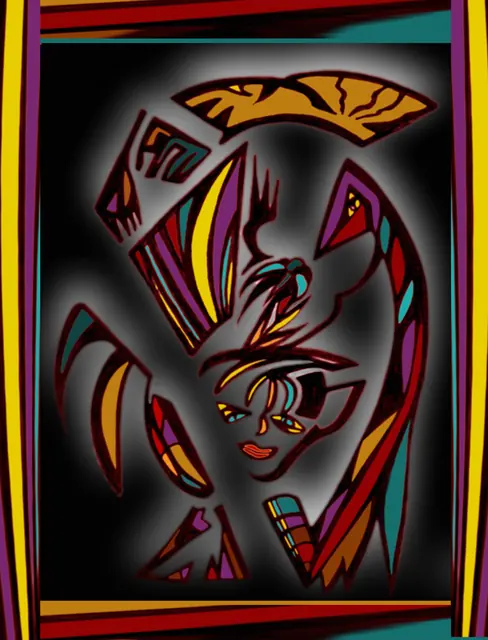 Artwork by June LaVonne, no. 30256