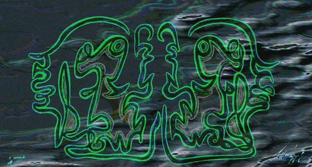 Artwork by June LaVonne, no. 30338